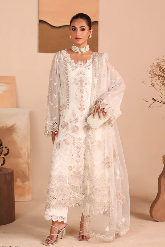 K-305 Stitched Kashish Luxury Chiffon by Ramsha